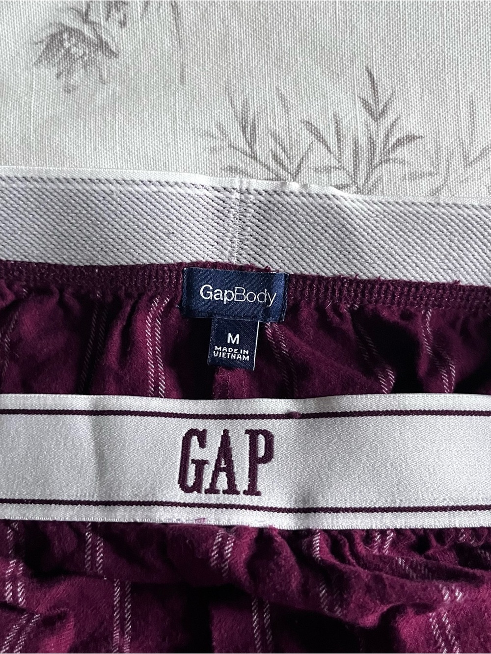 GAP Body Women’s Burgundy Boxers - Medium
